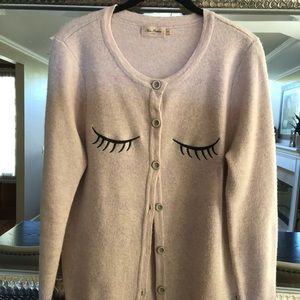 Light pink Miss Patina sweater.